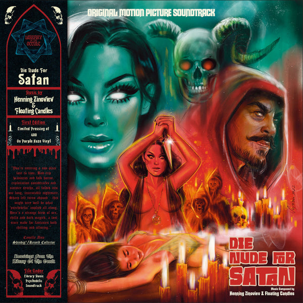 Die Nude For Satan - Original Motion Picture Soundtrack LP – Mondo