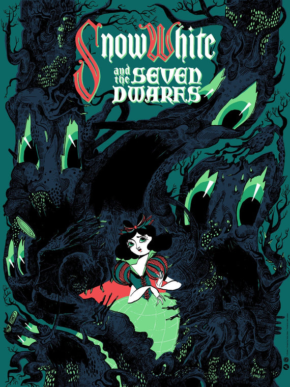 Snow White and the Seven Dwarfs Variant Poster