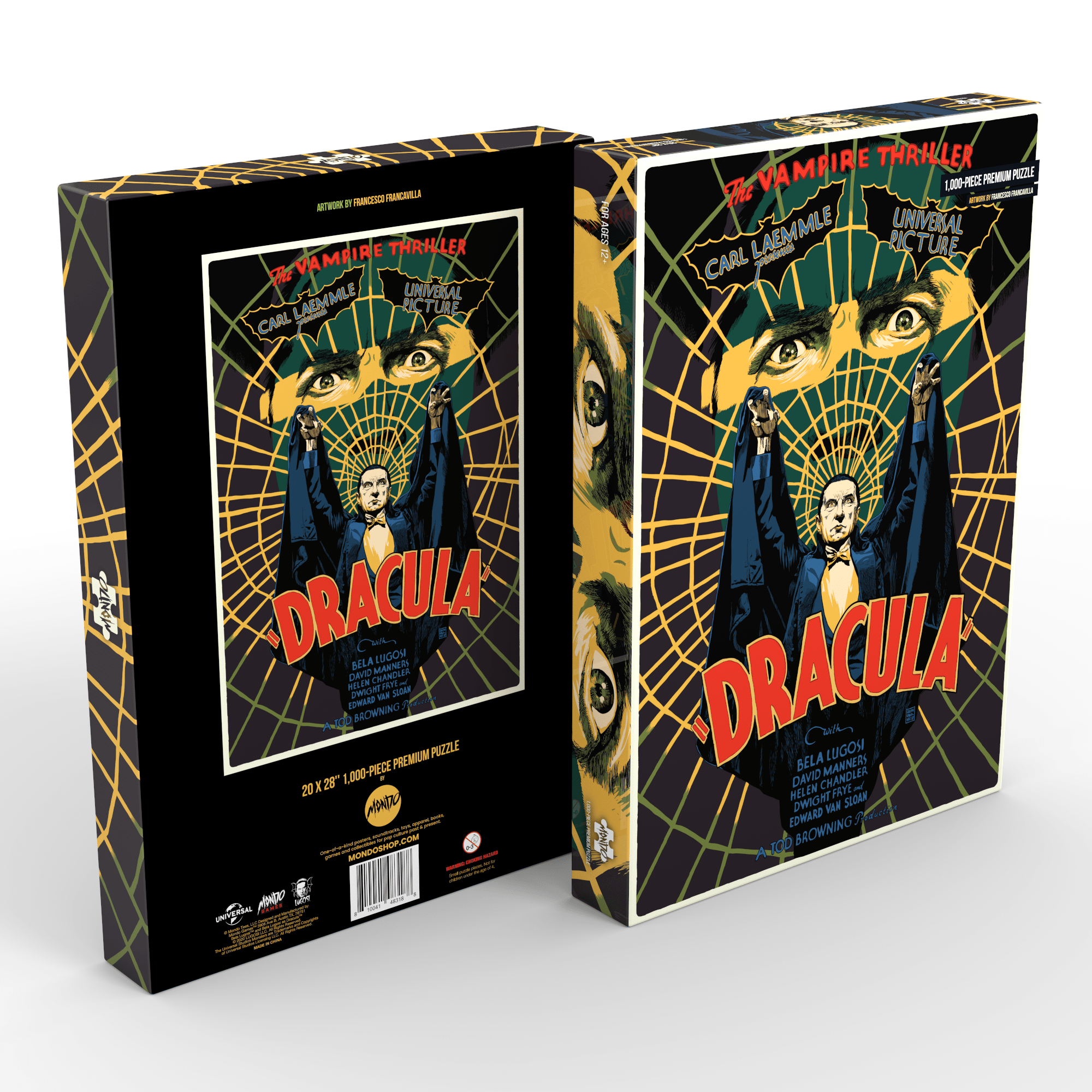 universal monsters puzzles Dracula 1000-Piece Puzzle – Mondo