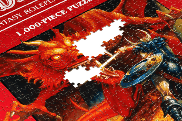 Dungeons & Dragons 1000-Piece Puzzle (Second Edition)
