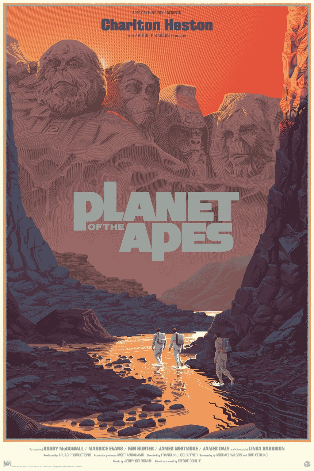 Planet of the Apes Poster – Mondo