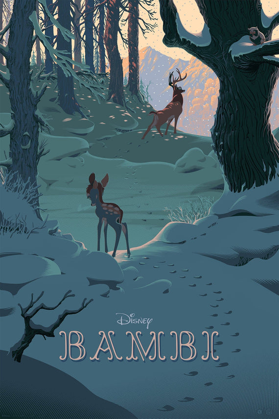 Mondo X Cyclops Print Works Print #12: Bambi