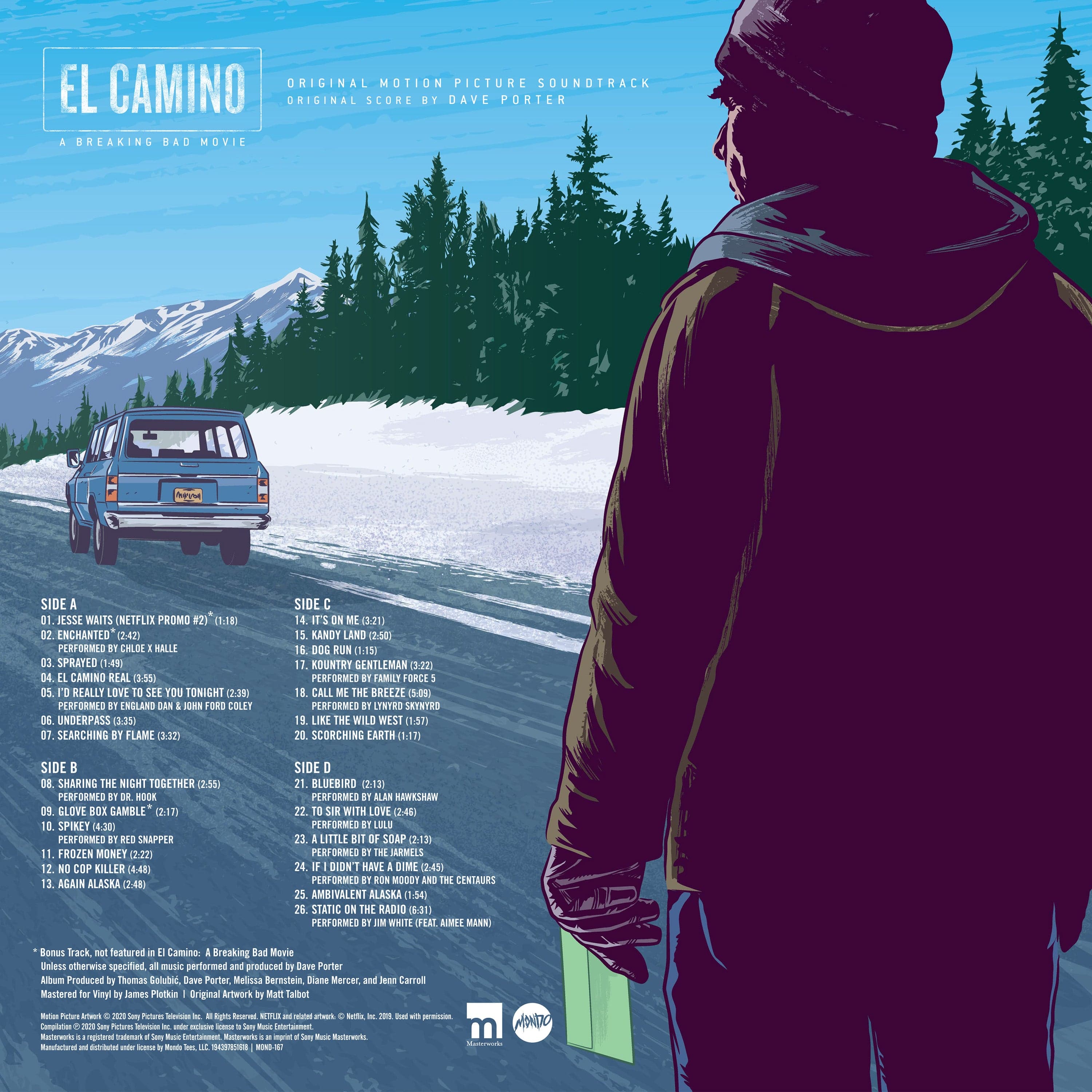 El Camino: A Breaking Bad Movie - Original Soundtrack Vinyl 2XLP 