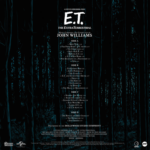 E.T. the Extra-Terrestrial - Original Motion Picture Soundtrack 2XLP