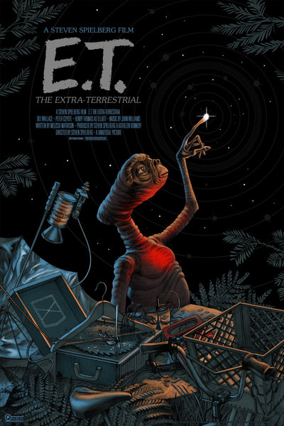 ET ポスター BNG Not MONDO シルクスクリーン E.T. the Extra-Terrestrial – Mondo