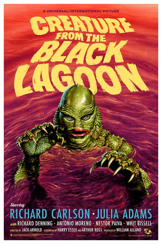 Creature From The Black Lagoon (Variant) Poster