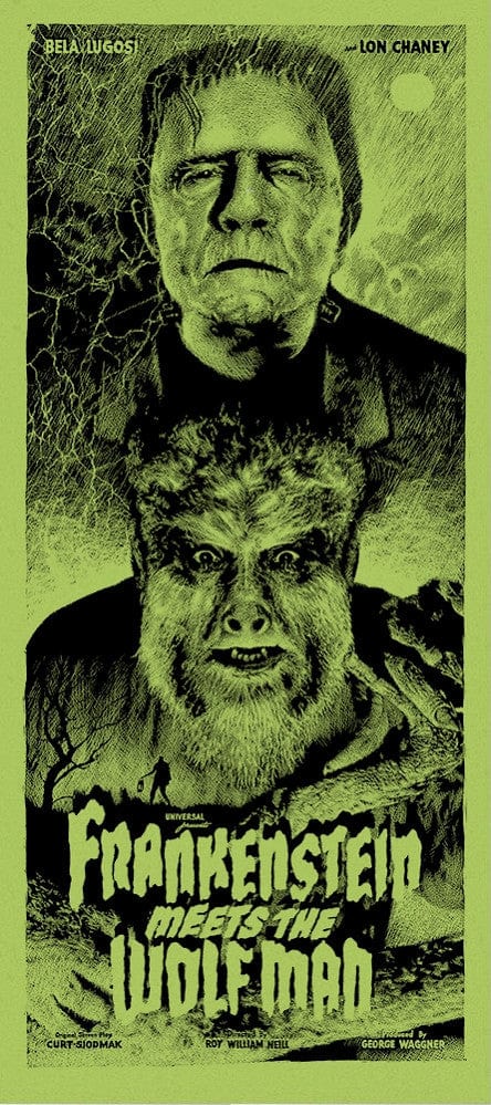 Frankenstein Meets the Wolf Man (Variant)