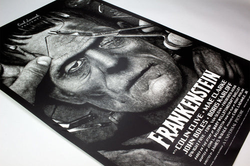Frankenstein Variant Screenprinted Poster