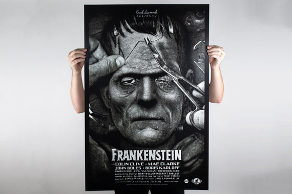 Frankenstein Variant Screenprinted Poster