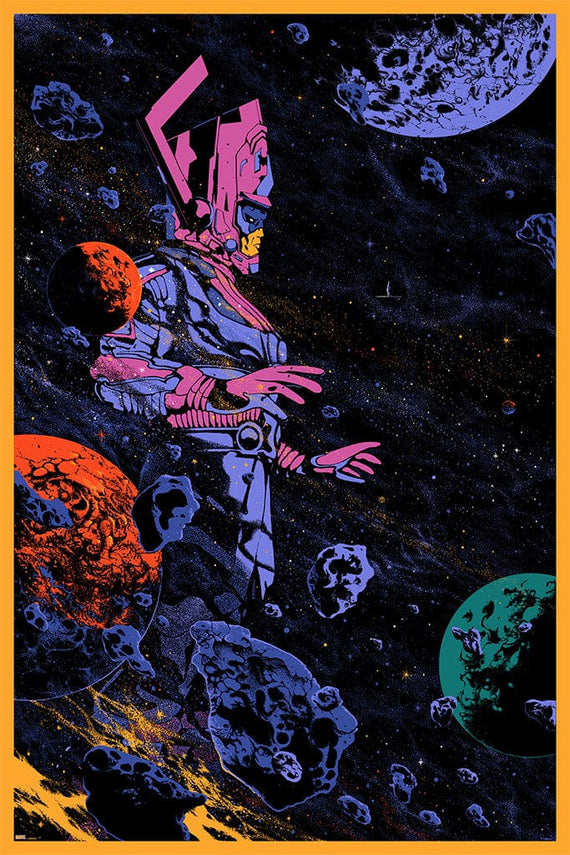 Galactus Screenprinted Poster
