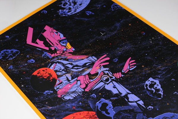 Galactus Screenprinted Poster