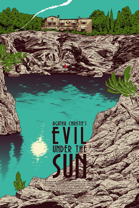 Black Dragon Press x Mondo #03: Evil Under the Sun