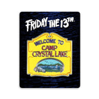 Camp Crystal Lake Enamel Pin