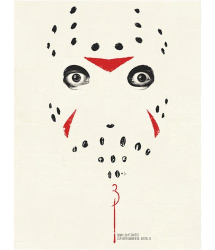 Friday the 13th Part 3 3D Jay Shaw poster