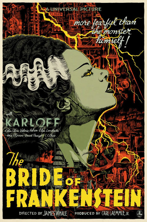The Bride of Frankenstein Poster