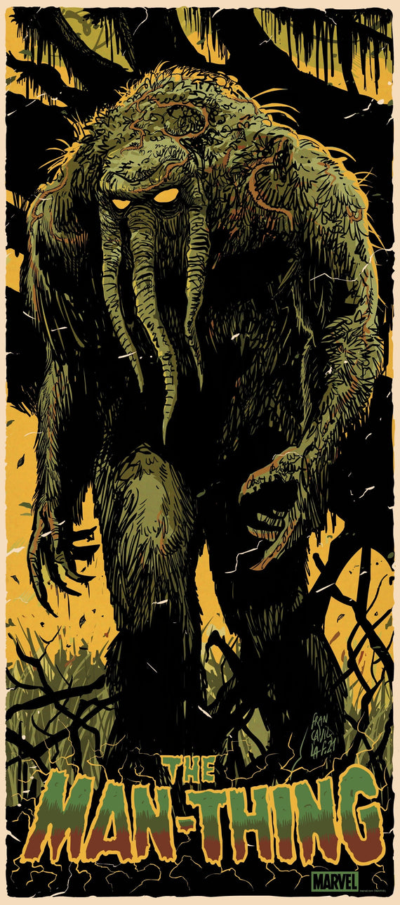 The Man-Thing Variant Poster