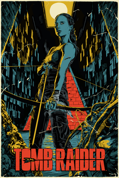Poster Tomb Raider - A Origem - Opção 3, no QueroPosters.com