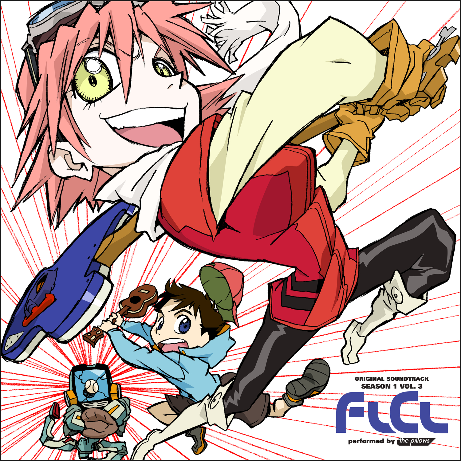 FLCL Season 1, Vol. 3 - Original Soundtrack 2xLP – Mondo FLCL Season 1, Vol. 3 - Original Soundtrack 2xLP – Mondo