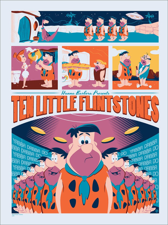 Ten Little Flintstones
