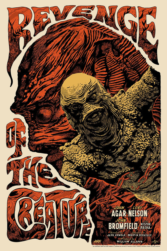 Revenge of the Creature (Variant) Poster