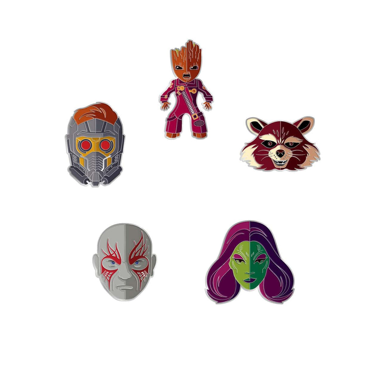 Guardians of the Galaxy 6-Pin Team (Set 1) – Mondo