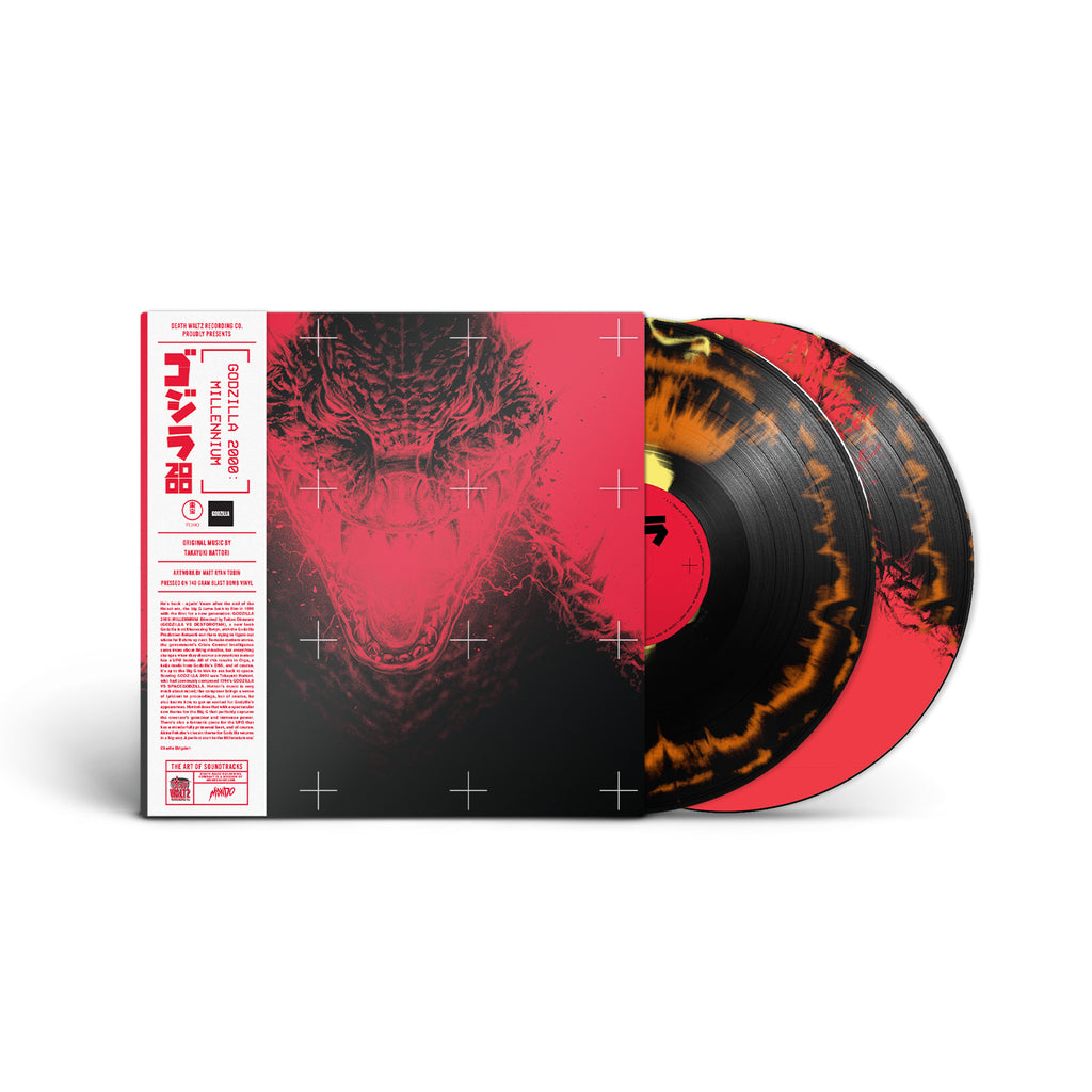 Godzilla 2000: Millennium Original Soundtrack 2XLP – Mondo