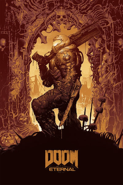 Doom Eternal (Variant) Poster – Mondo