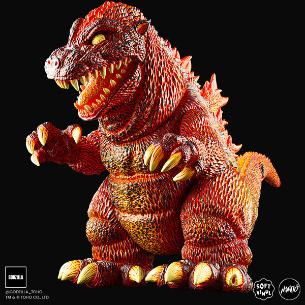 Godzilla - Vinyl Designer Figure by James Groman - Burning Variant