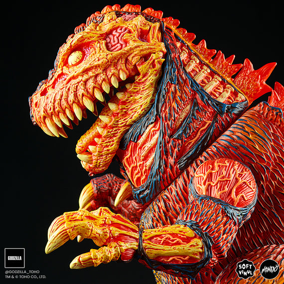 Godzilla - Vinyl Designer Figure by James Groman - Burning Variant
