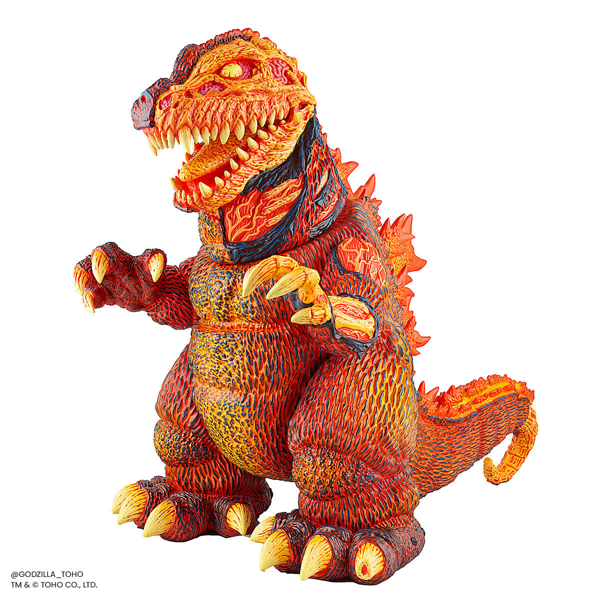 Godzilla - Vinyl Designer Figure by James Groman - Burning Variant