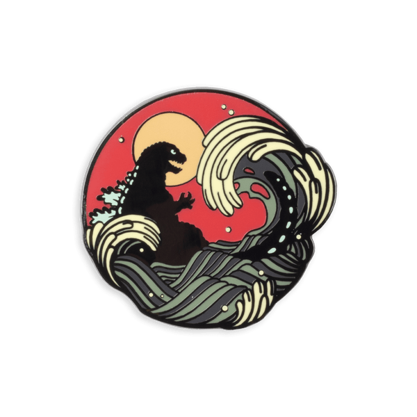 Godzilla Enamel Pin