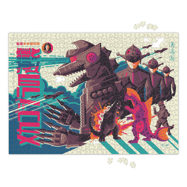 Terror Of Mechagodzilla 1000-Piece Puzzle