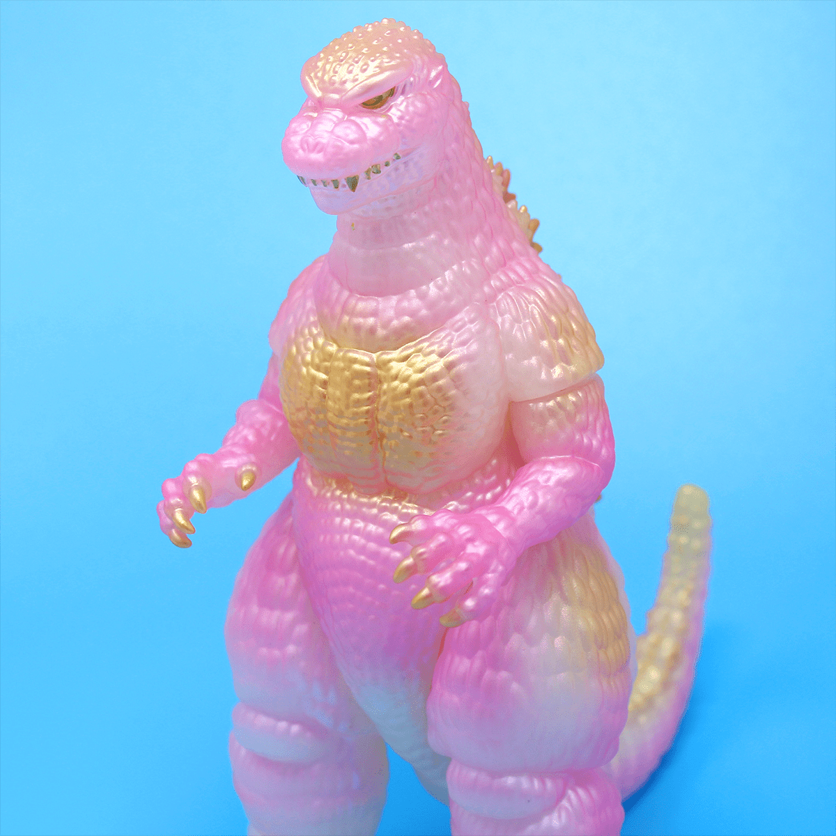 Godzilla 84 Soft Vinyl - Cherry Blossom GID Variant – Mondo Godzilla 84 Soft Vinyl - Cherry Blossom GID Variant – Mondo