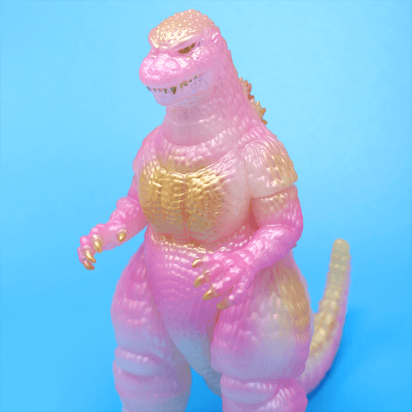 Godzilla 84 Soft Vinyl - Cherry Blossom GID Variant