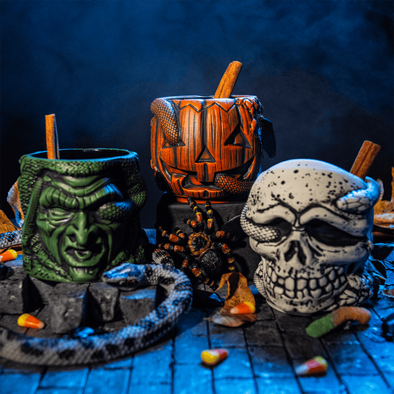 Halloween III: Season of the Witch - Stacking Tiki Mug Set