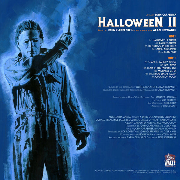 Halloween 2 Original Motion Picture Soundtrack LP Beyond Fest Edit