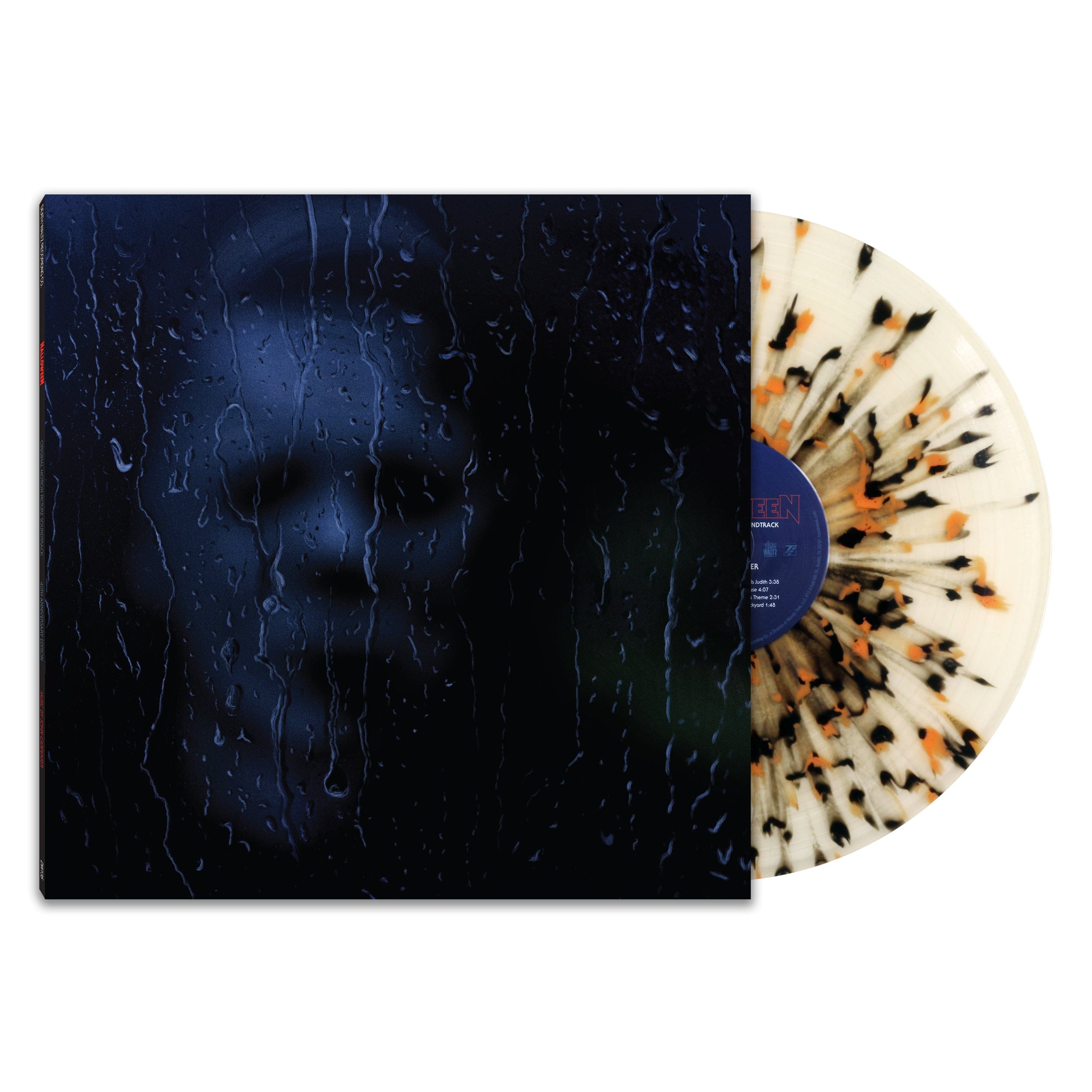 Halloween mondo vinyl 40th anniversary Clear with shops Orange and Brown Splatter