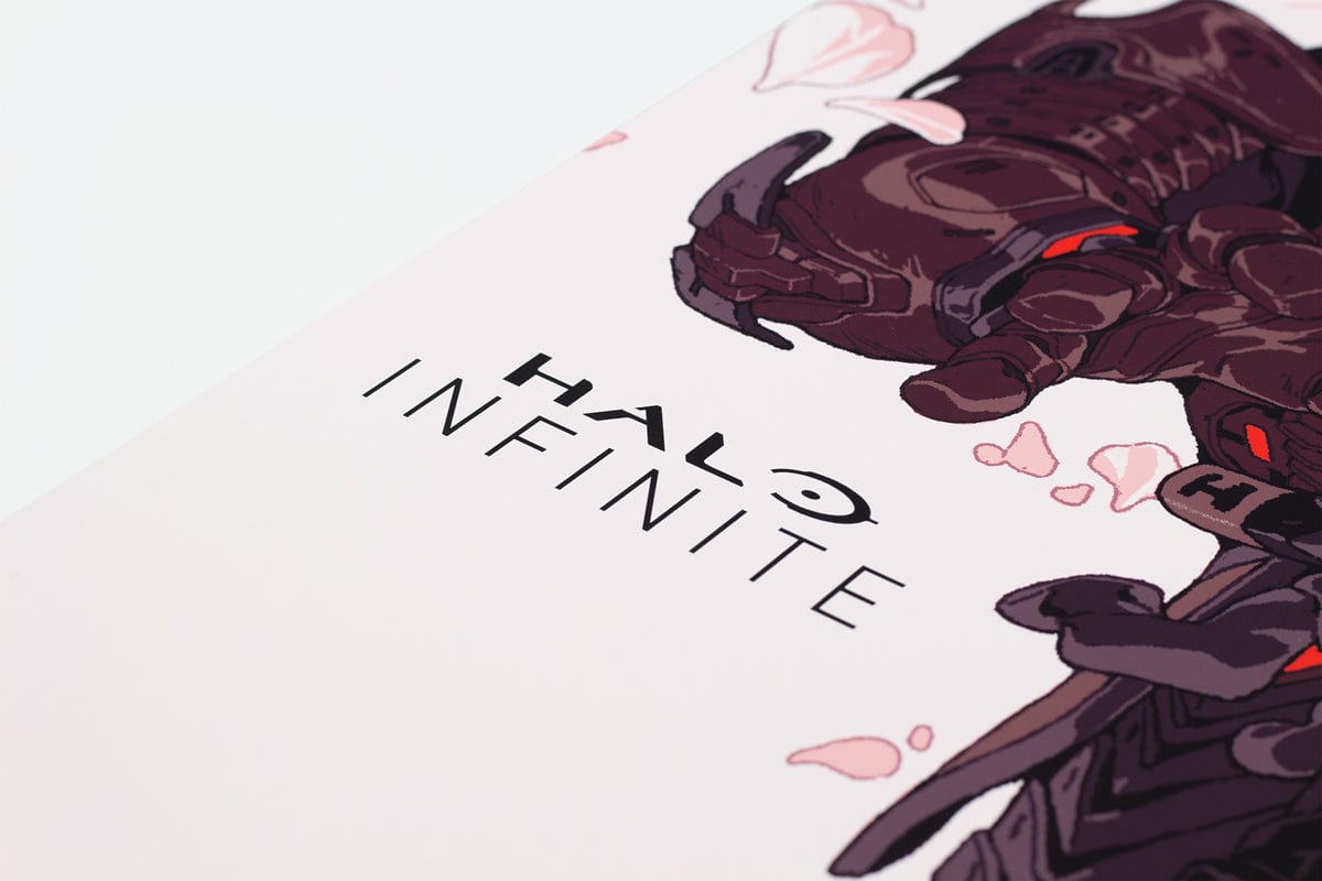 MONDO Ronin Halo hotsell Infinite Poster EXLUSIVE