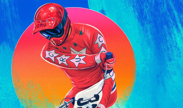 Rad Screenprinted Poster