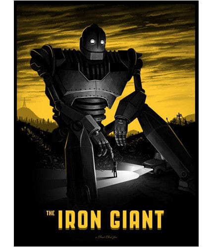 The Iron Giant Mike Mitchell poster