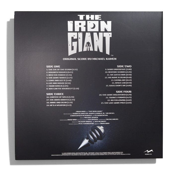 The Iron Giant Soundtrack 2XLP Metal Variant