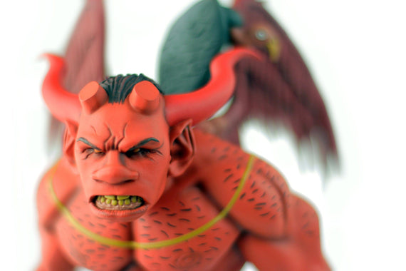 The First Hellboy Statue (Red Version)