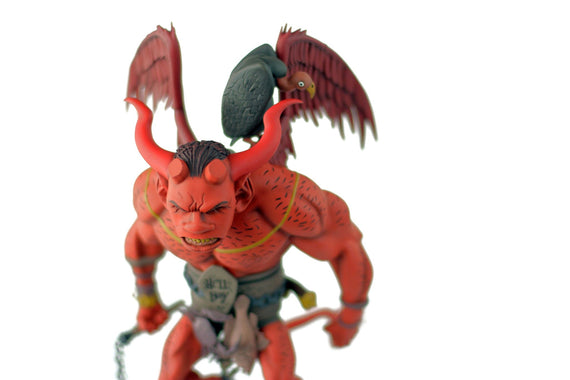 The First Hellboy Statue (Red Version)