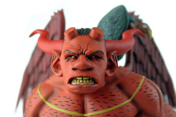 The First Hellboy Statue (Red Version)