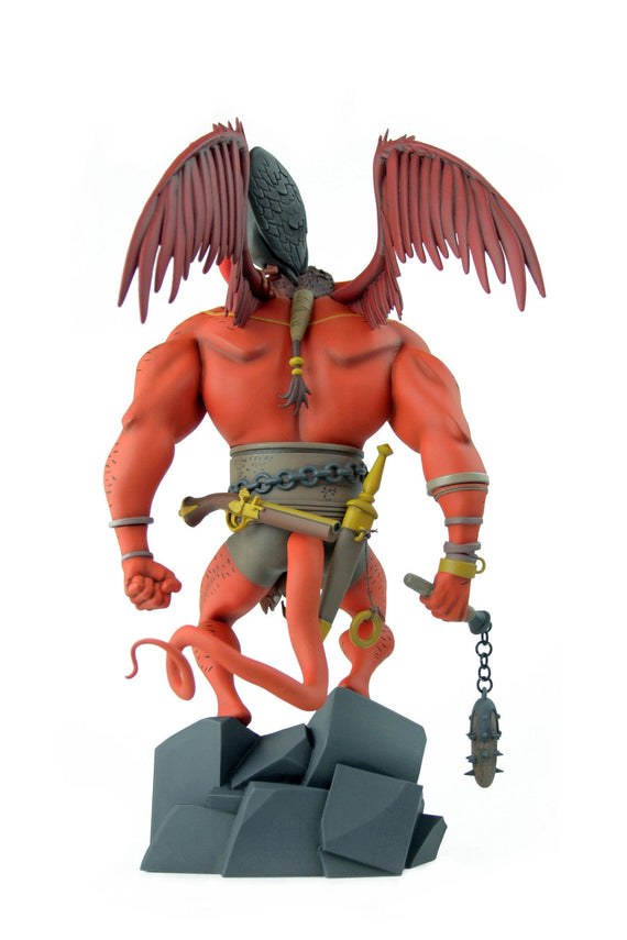 The First Hellboy Statue (Red Version)