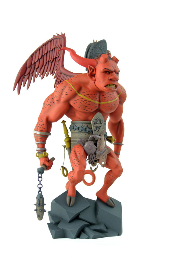 The First Hellboy Statue (Red Version)