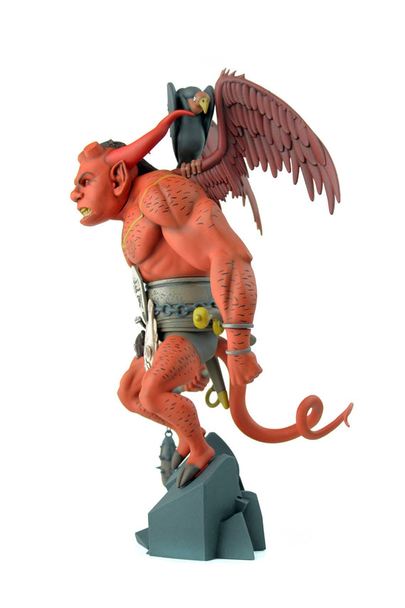 The First Hellboy Statue (Red Version)