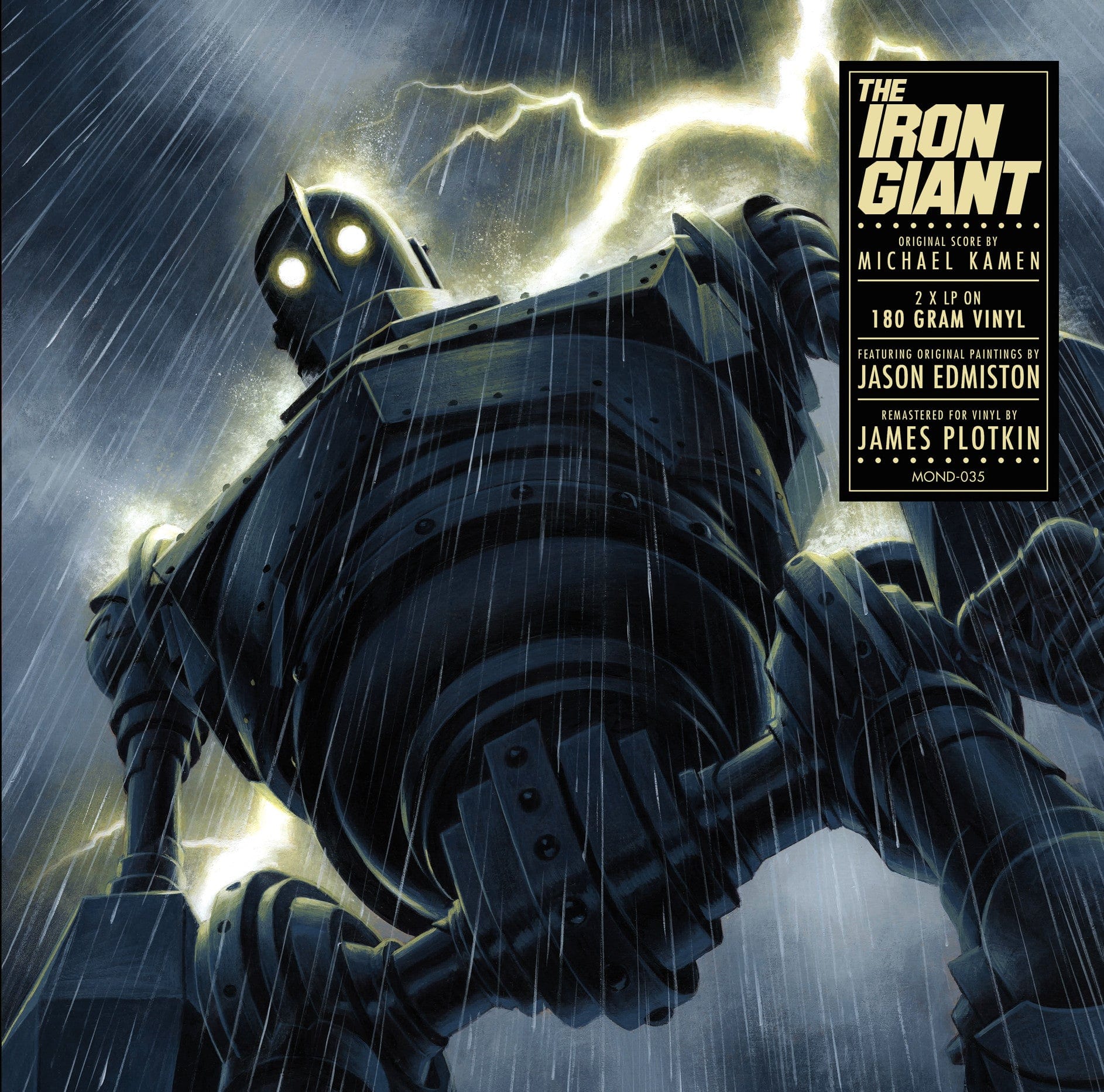 The Iron Giant – Original Motion Picture Soundtrack 2XLP – Mondo