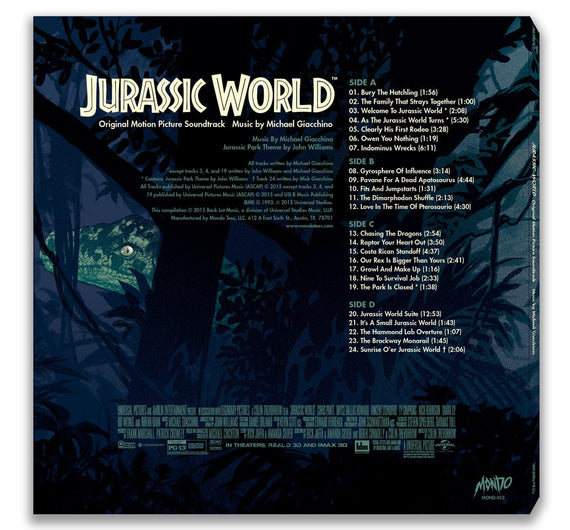 Jurassic World – Original Motion Picture Soundtrack 2XLP