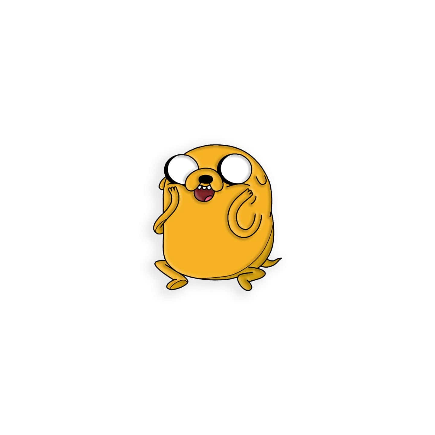 Jake the Dog Enamel Pin – Mondo